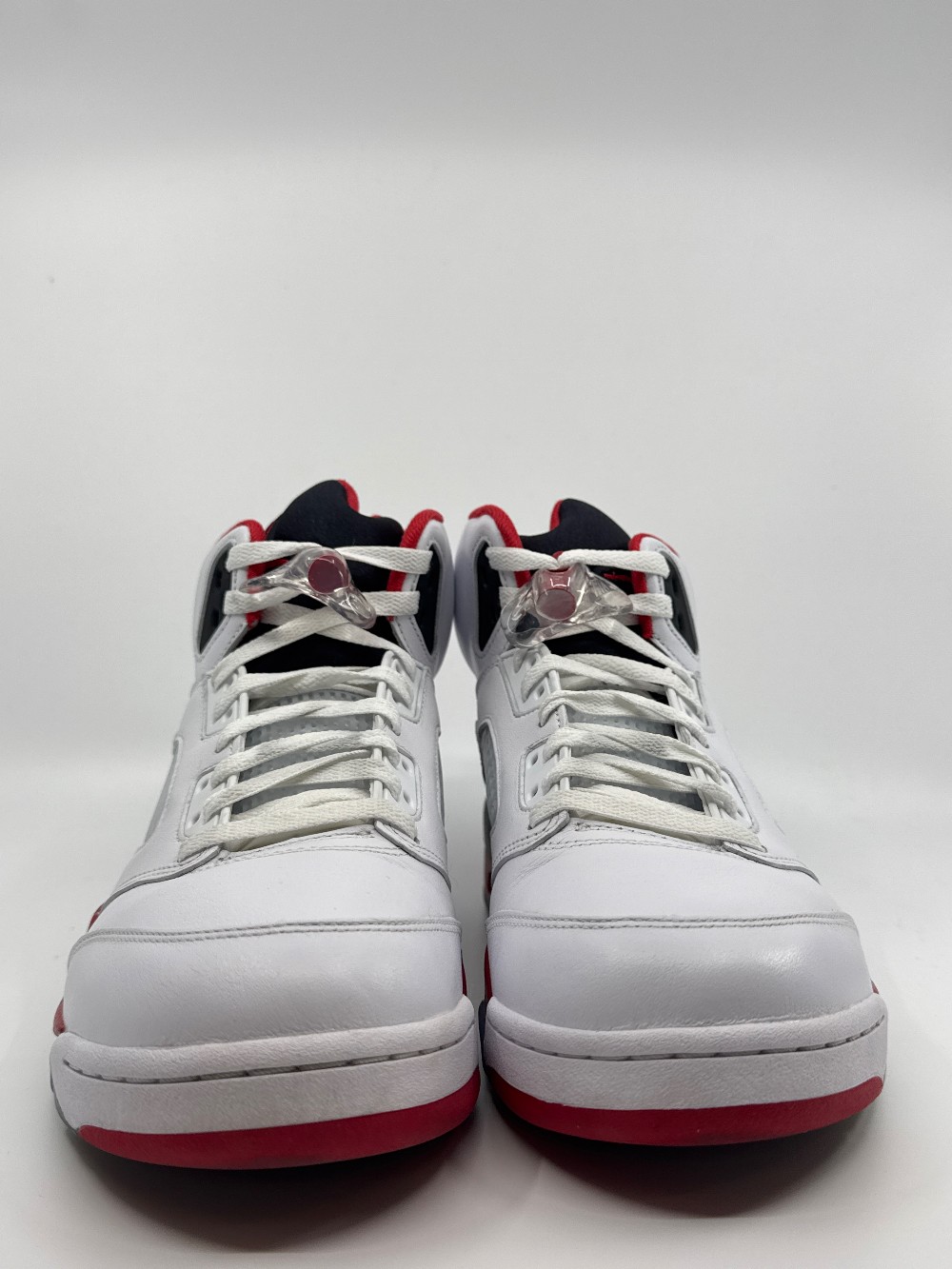 *USED* AJ 5 - FIRE RED BLACK TONGUE (2025)