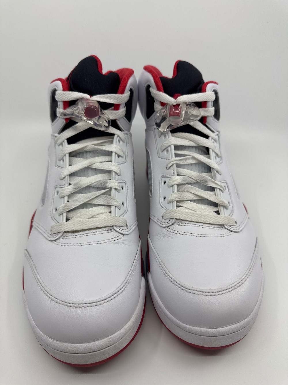 *USED* AJ 5 - FIRE RED BLACK TONGUE (2025)