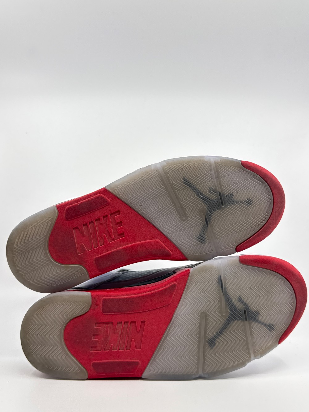 *USED* AJ 5 - FIRE RED BLACK TONGUE (2025)