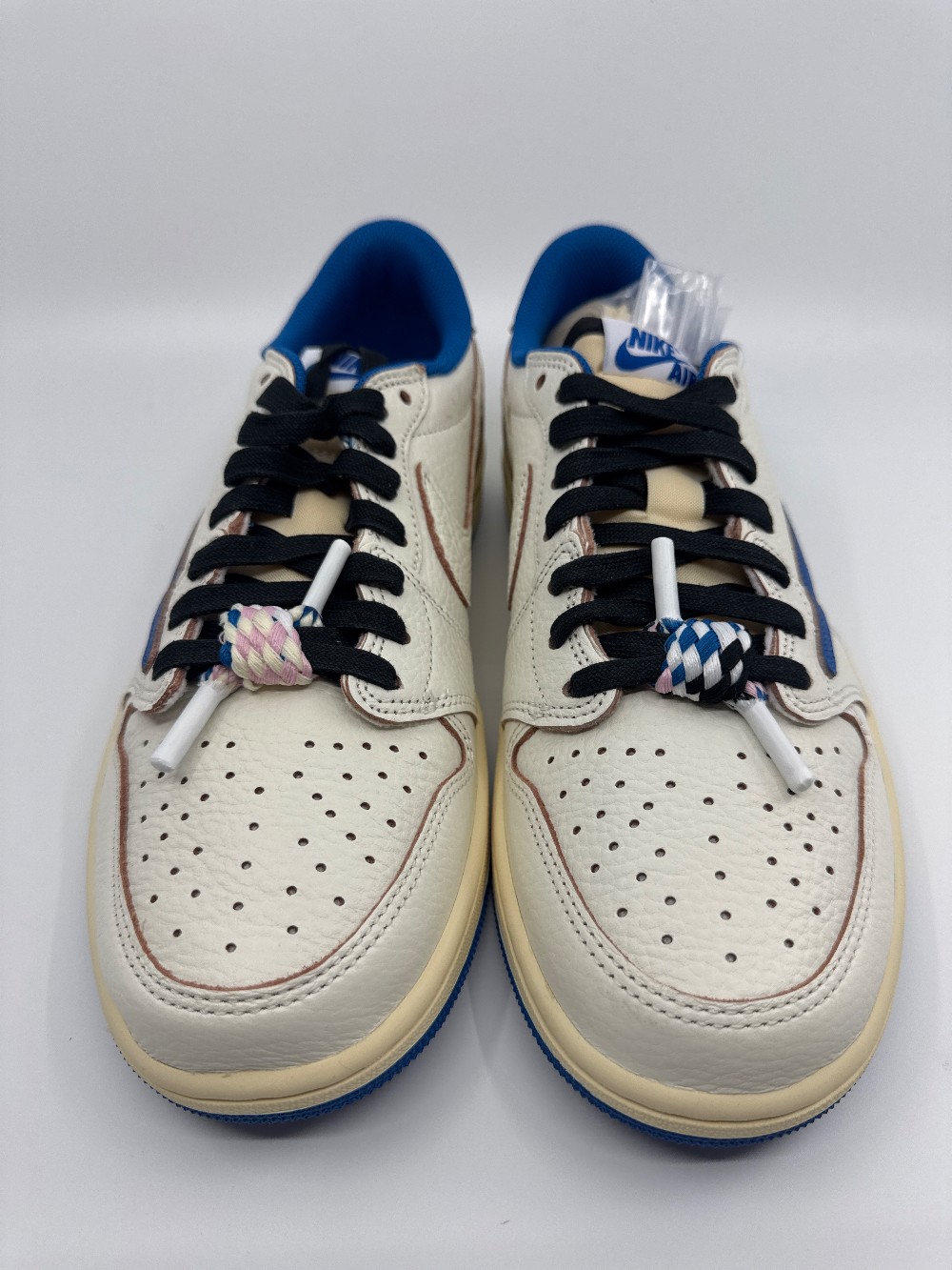 AJ 1 LOW X TRAVIS SCOTT X FRAGMENT - SAIL MILITARY BLUE