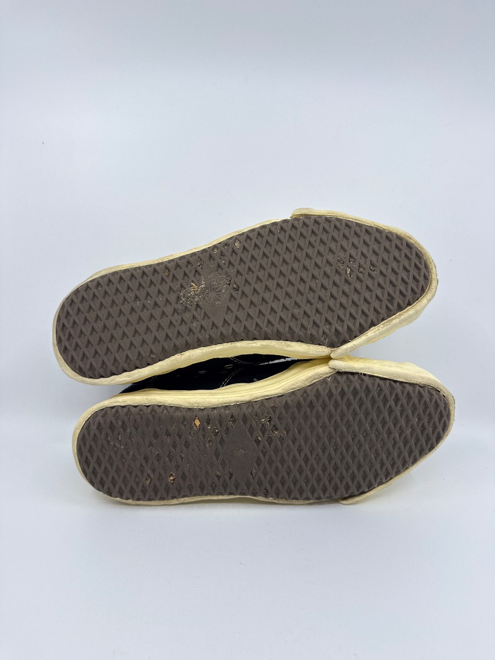 *USED* MAISON MIHARA YASUHIRO HANK VINTAGE SOLE CANVAS LOW - BLACK