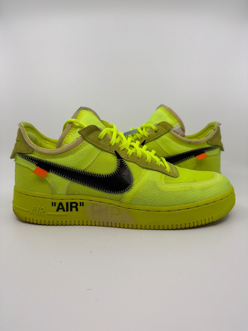 *USED* NIKE AF 1 X OFF-WHITE - VOLT