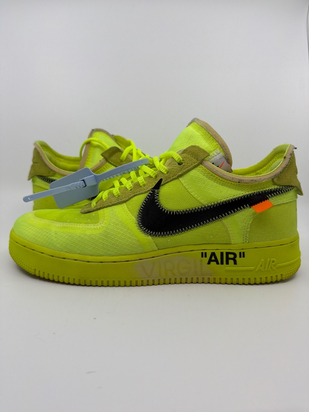 *USED* NIKE AF 1 X OFF-WHITE - VOLT