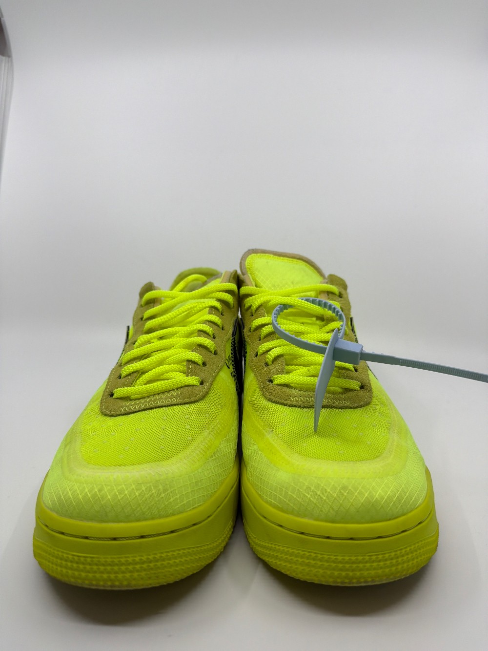 *USED* NIKE AF 1 X OFF-WHITE - VOLT