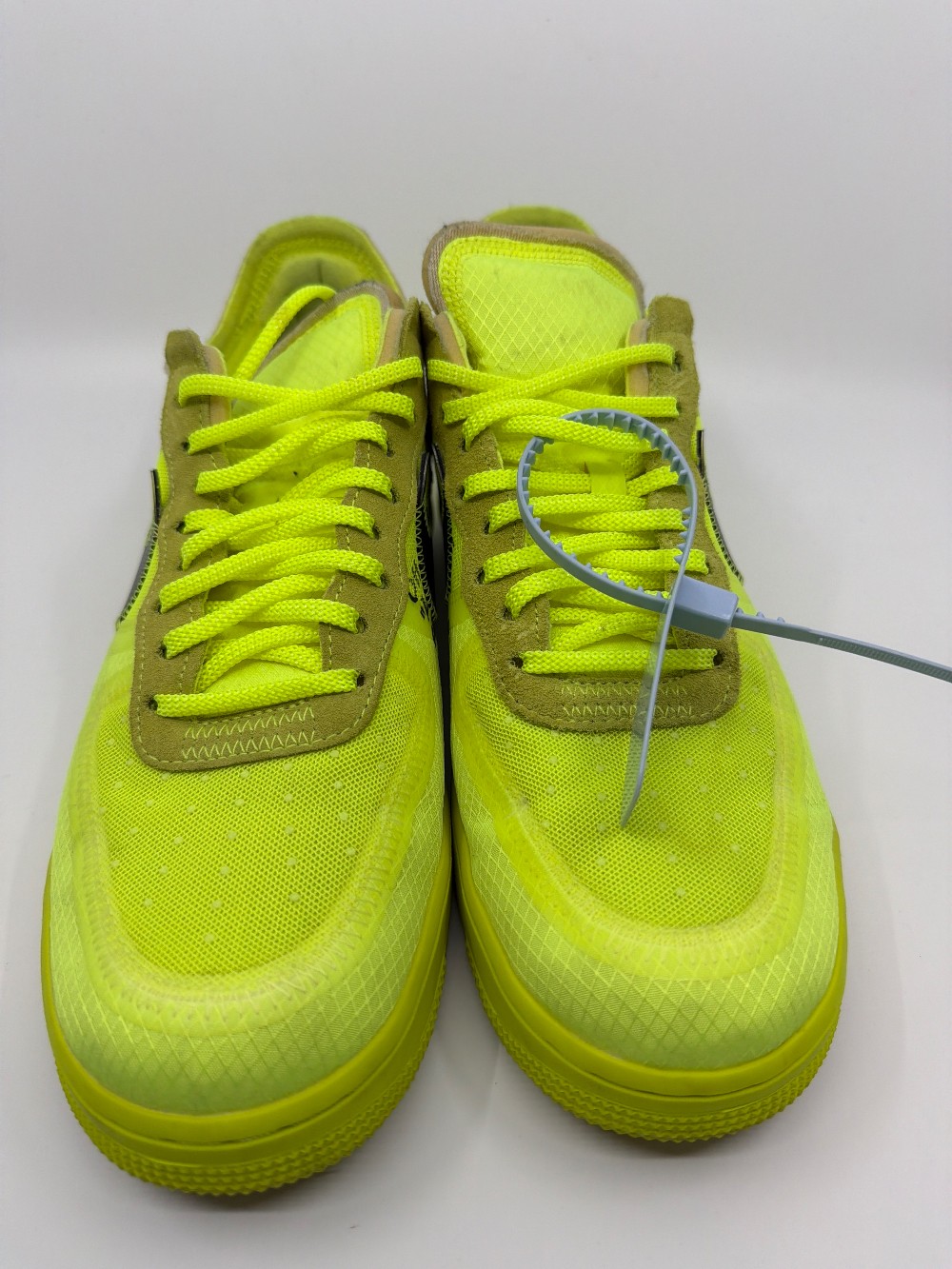 *USED* NIKE AF 1 X OFF-WHITE - VOLT