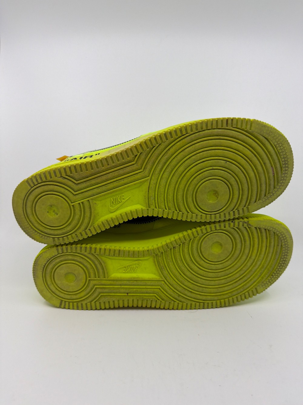 *USED* NIKE AF 1 X OFF-WHITE - VOLT