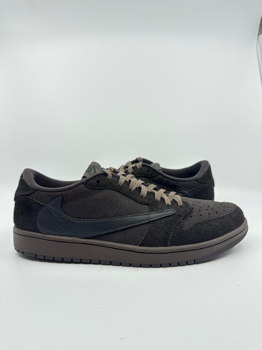 *USED* AJ 1 LOW X TRAVIS SCOTT - VELVET BROWN