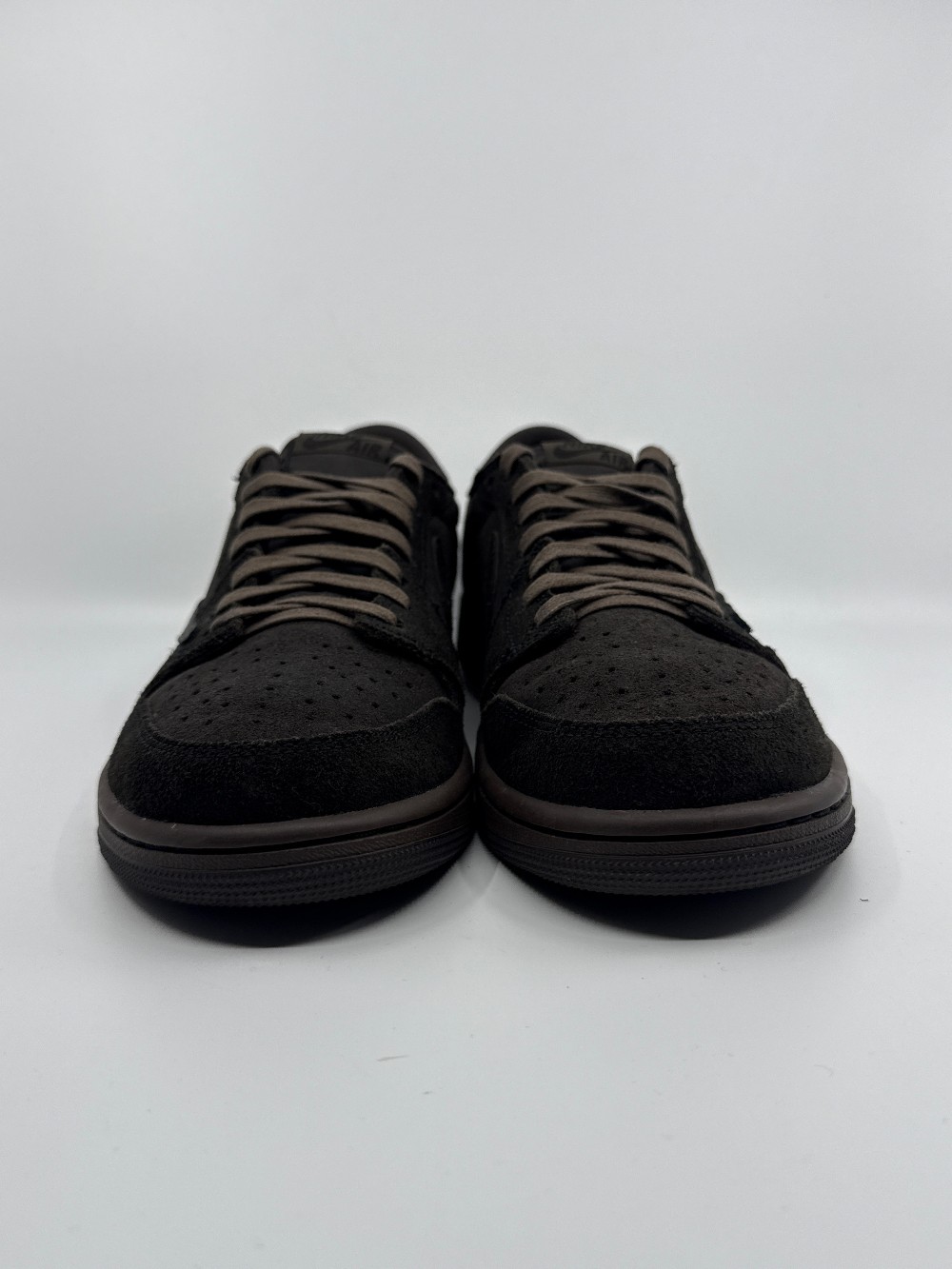 *USED* AJ 1 LOW X TRAVIS SCOTT - VELVET BROWN