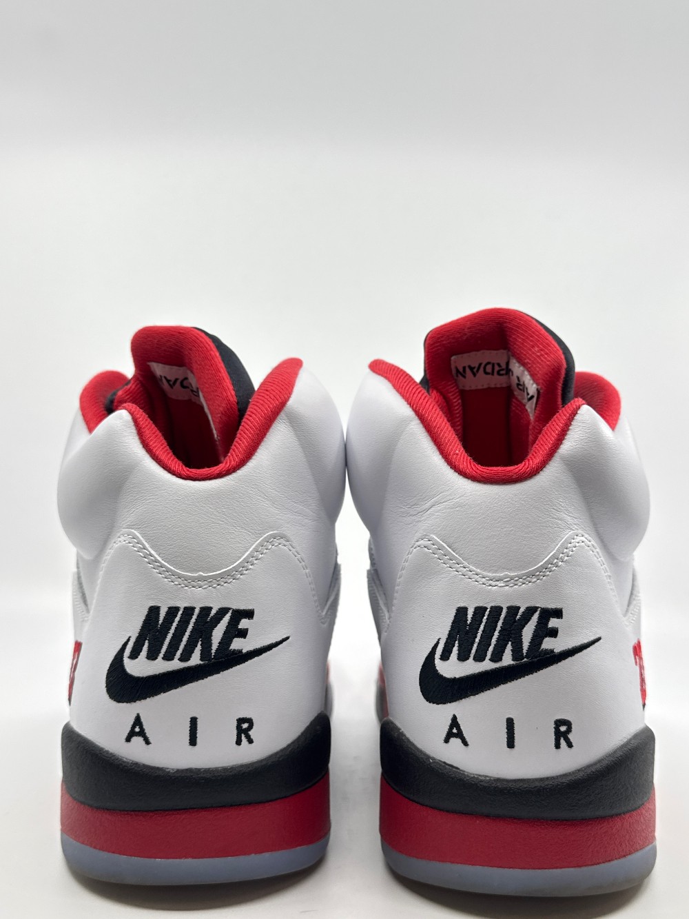 *USED* AJ 5 - FIRE RED BLACK TONGUE (2025)