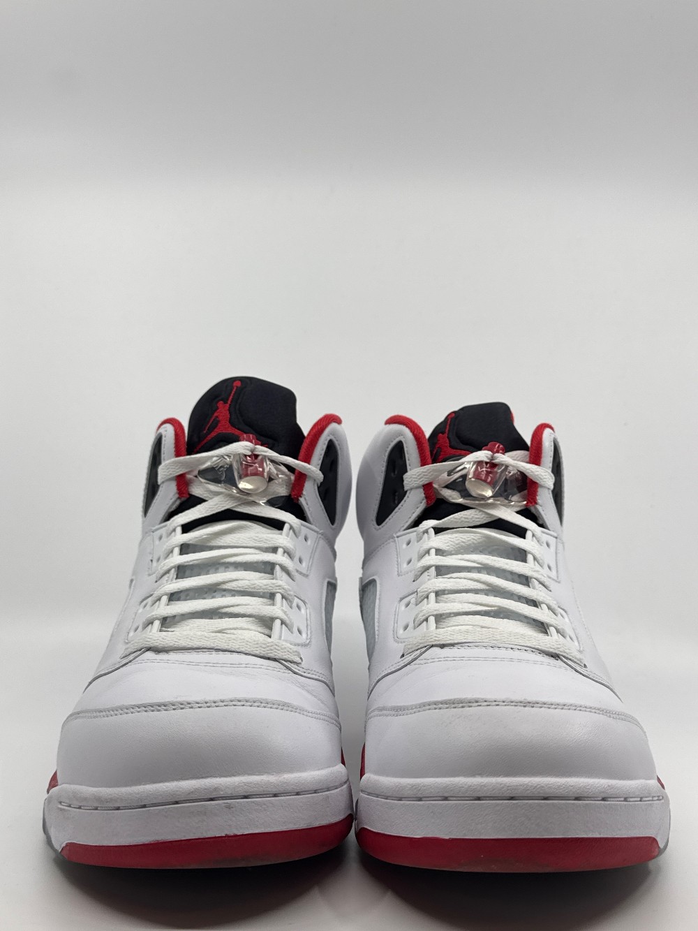 *USED* AJ 5 - FIRE RED BLACK TONGUE (2025)