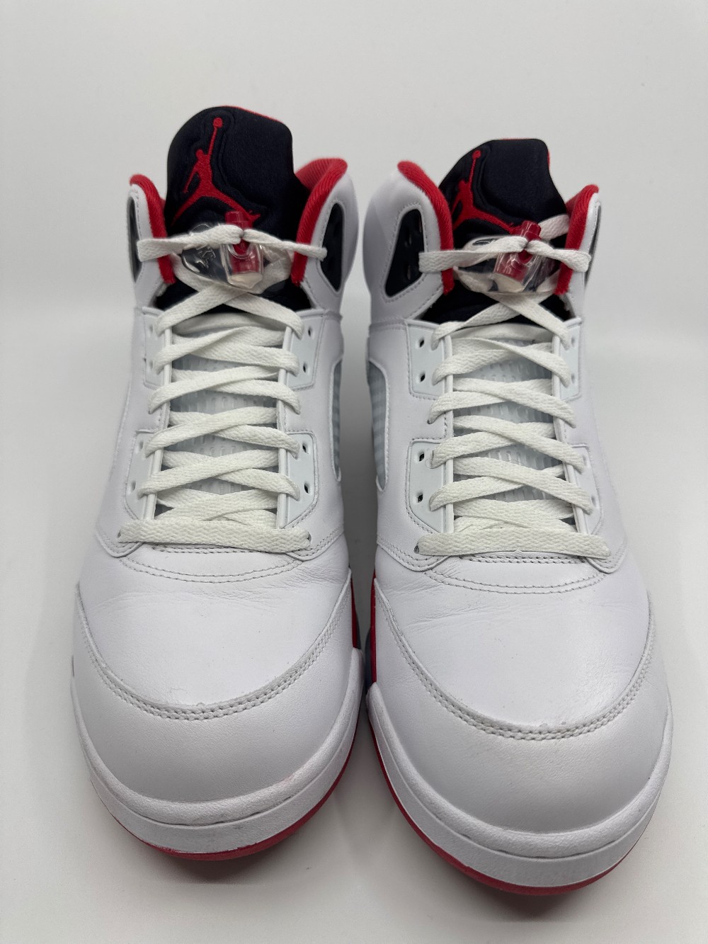 *USED* AJ 5 - FIRE RED BLACK TONGUE (2025)