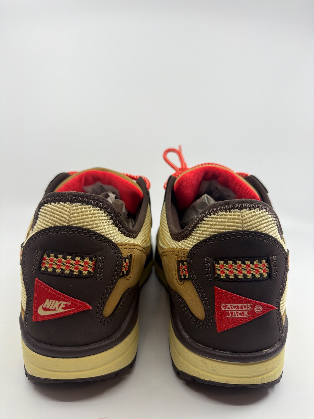 *USED* NIKE AIR MAX 1 X TRAVIS SCOTT - BAROQUE BROWN