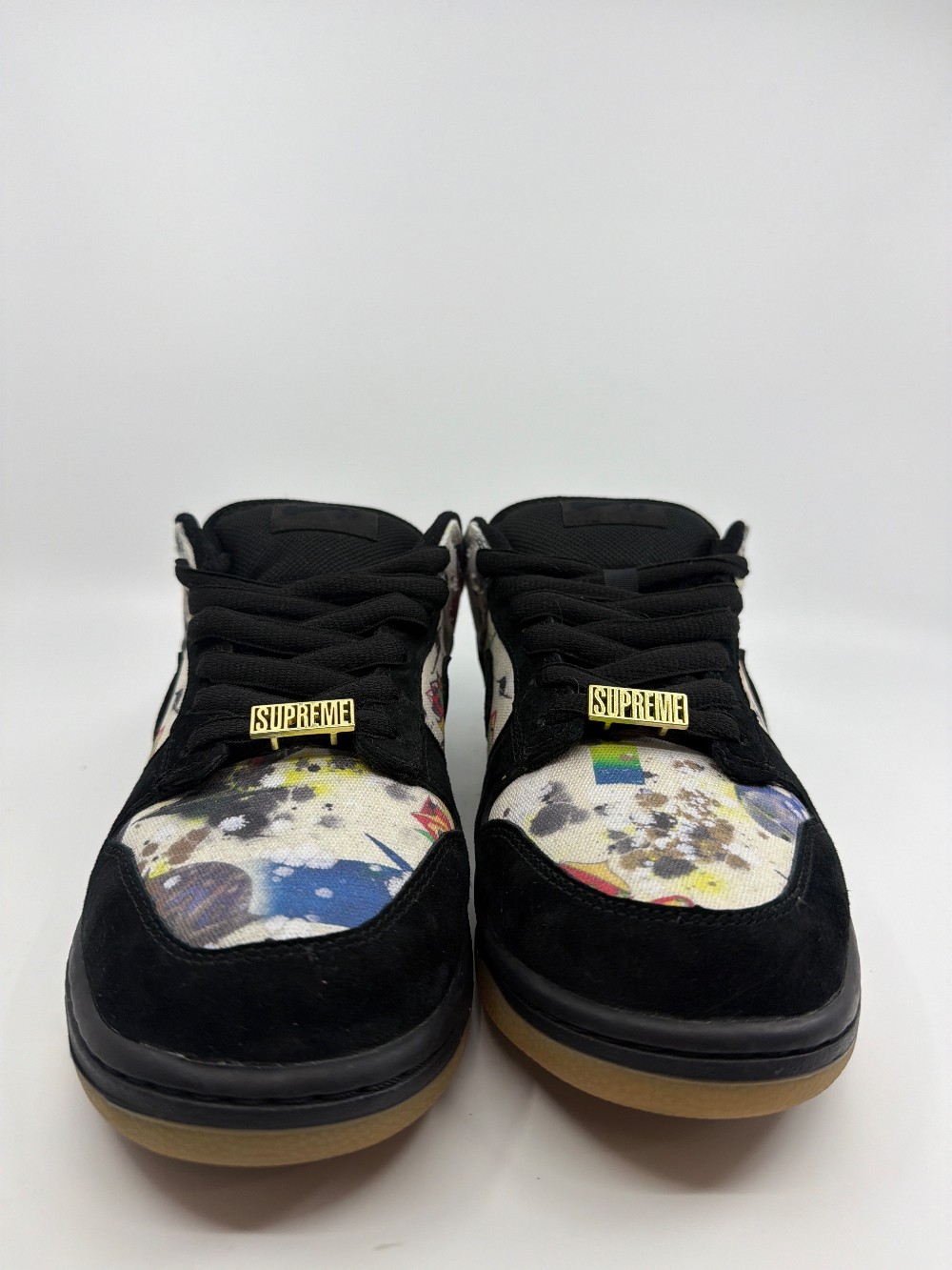 *USED* NIKE SB DUNK LOW X SUPREME - RAMMELLZEE