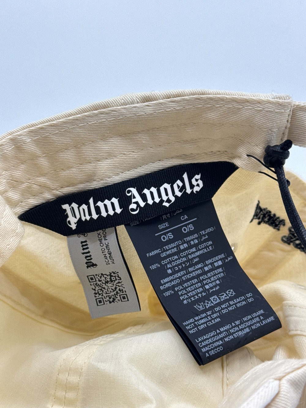 PALM ANGELS DAD HAT - CREAM