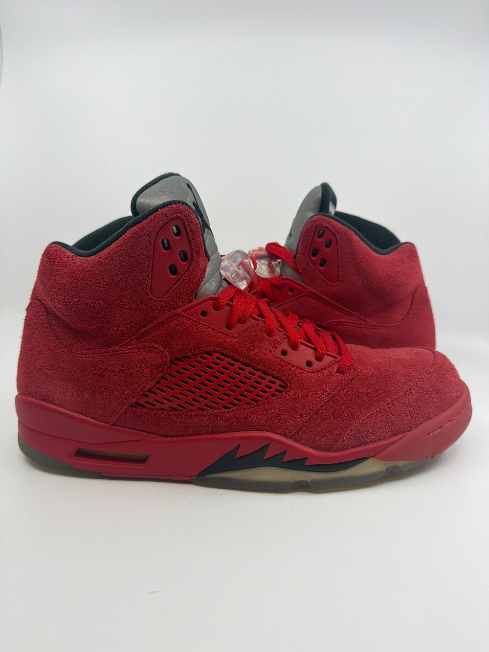 *USED* AJ 5 - RED SUEDE
