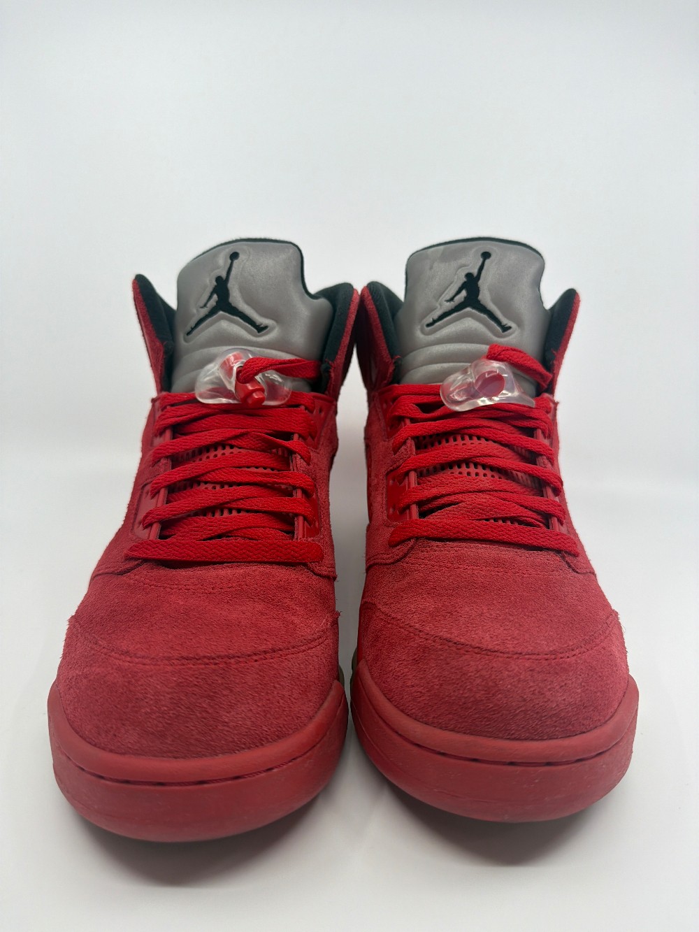 *USED* AJ 5 - RED SUEDE