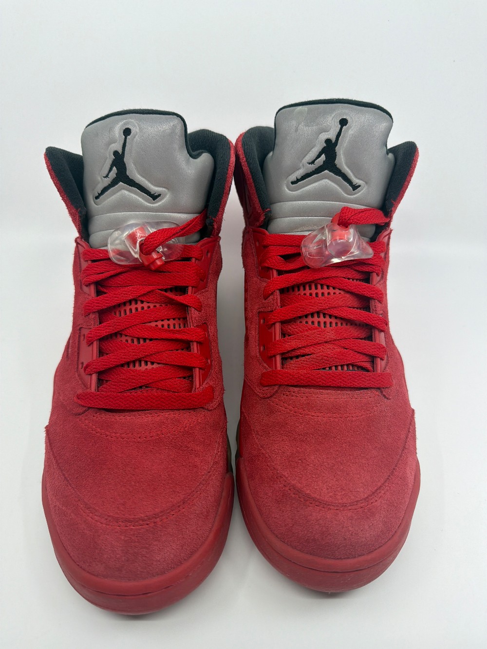 *USED* AJ 5 - RED SUEDE
