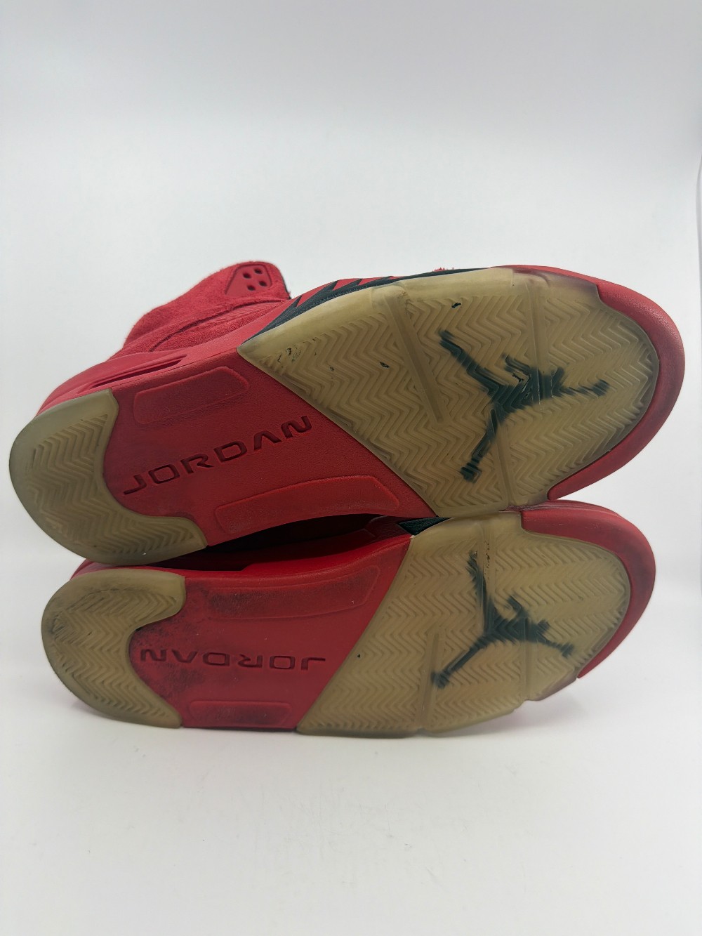 *USED* AJ 5 - RED SUEDE