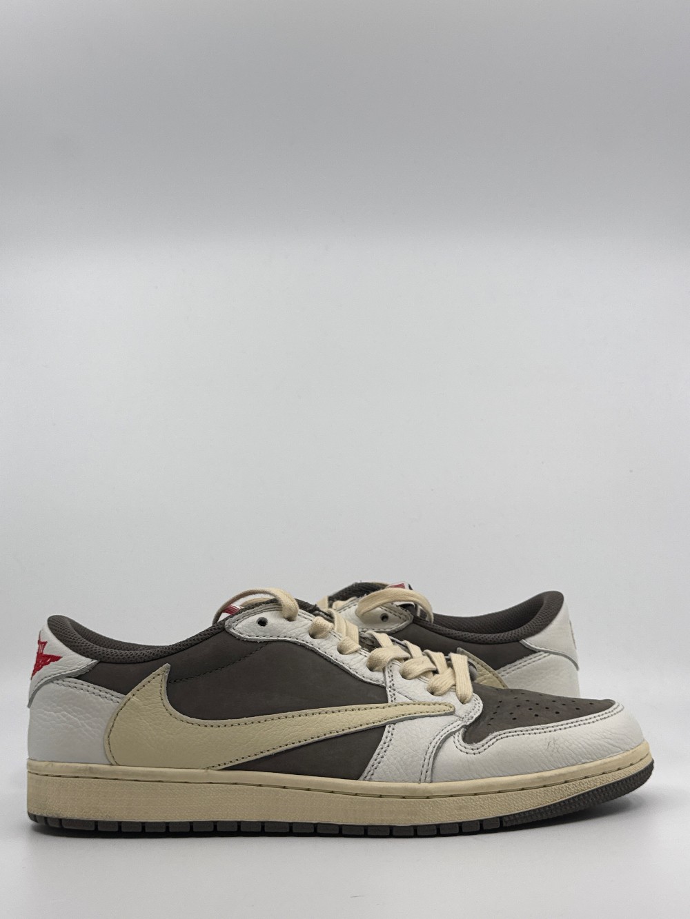 *USED/NO BOX* AJ 1 LOW X TRAVIS SCOTT - REVERSE MOCHA