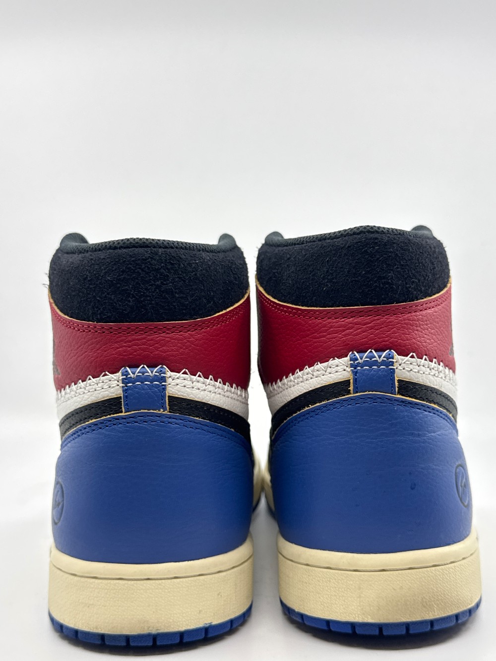 *USED* AJ 1 X FRAGMENT X UNION LA - VARSITY RED SPORT ROYAL