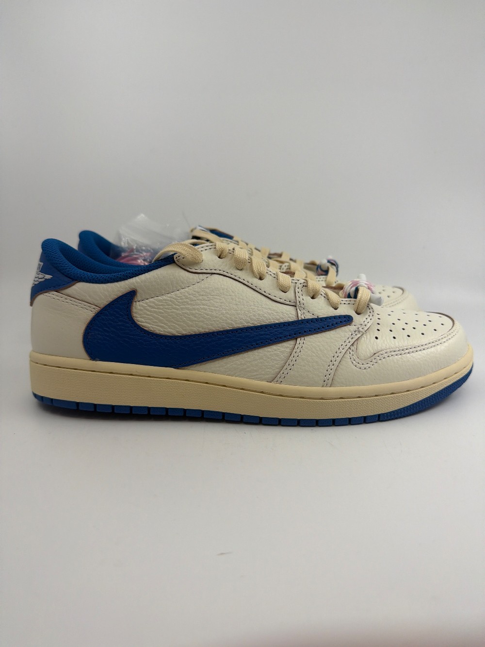 AJ 1 LOW X TRAVIS SCOTT X FRAGMENT - SAIL MILITARY BLUE