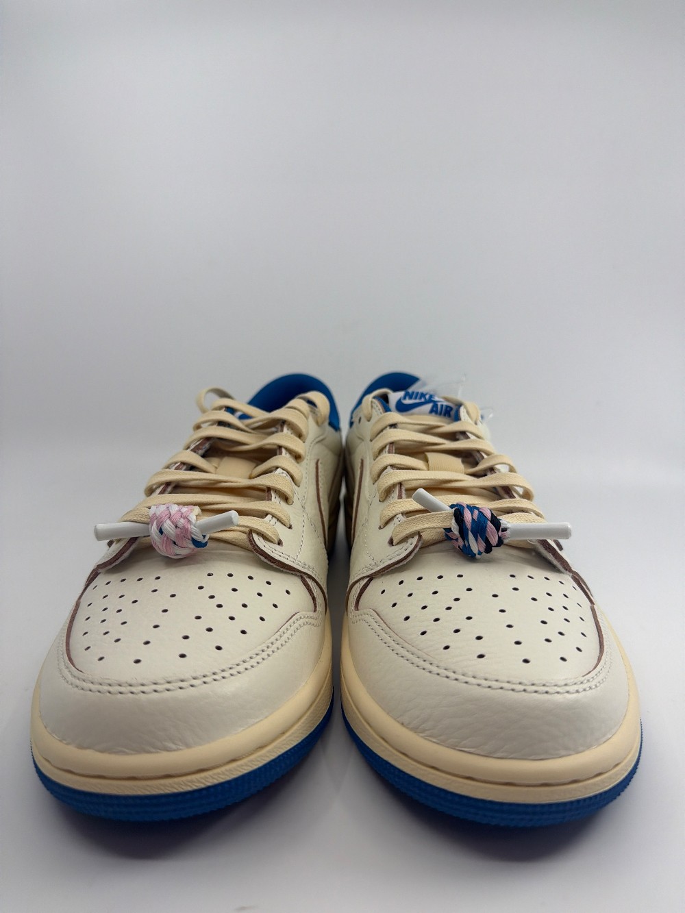 AJ 1 LOW X TRAVIS SCOTT X FRAGMENT - SAIL MILITARY BLUE