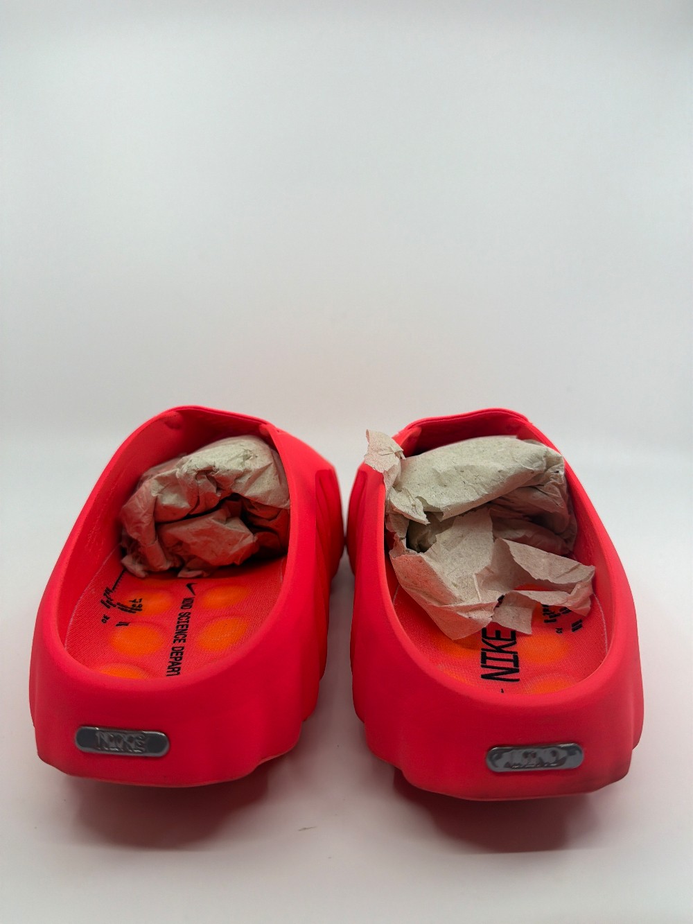 *USED* NIKE MIND 001 SLIDE - SOLAR RED