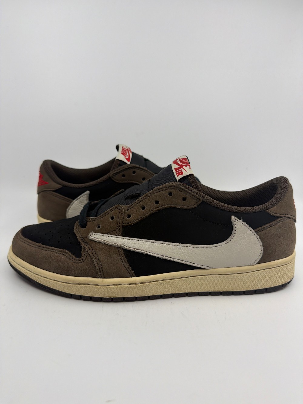 *USED* AJ 1 LOW X TRAVIS SCOTT - MOCHA