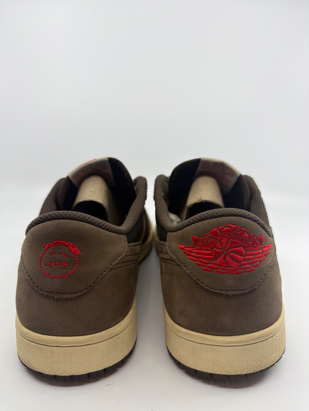 *USED* AJ 1 LOW X TRAVIS SCOTT - MOCHA