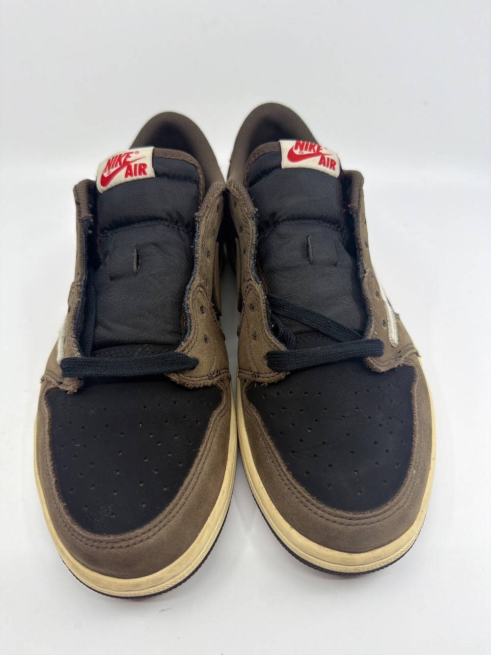 *USED* AJ 1 LOW X TRAVIS SCOTT - MOCHA