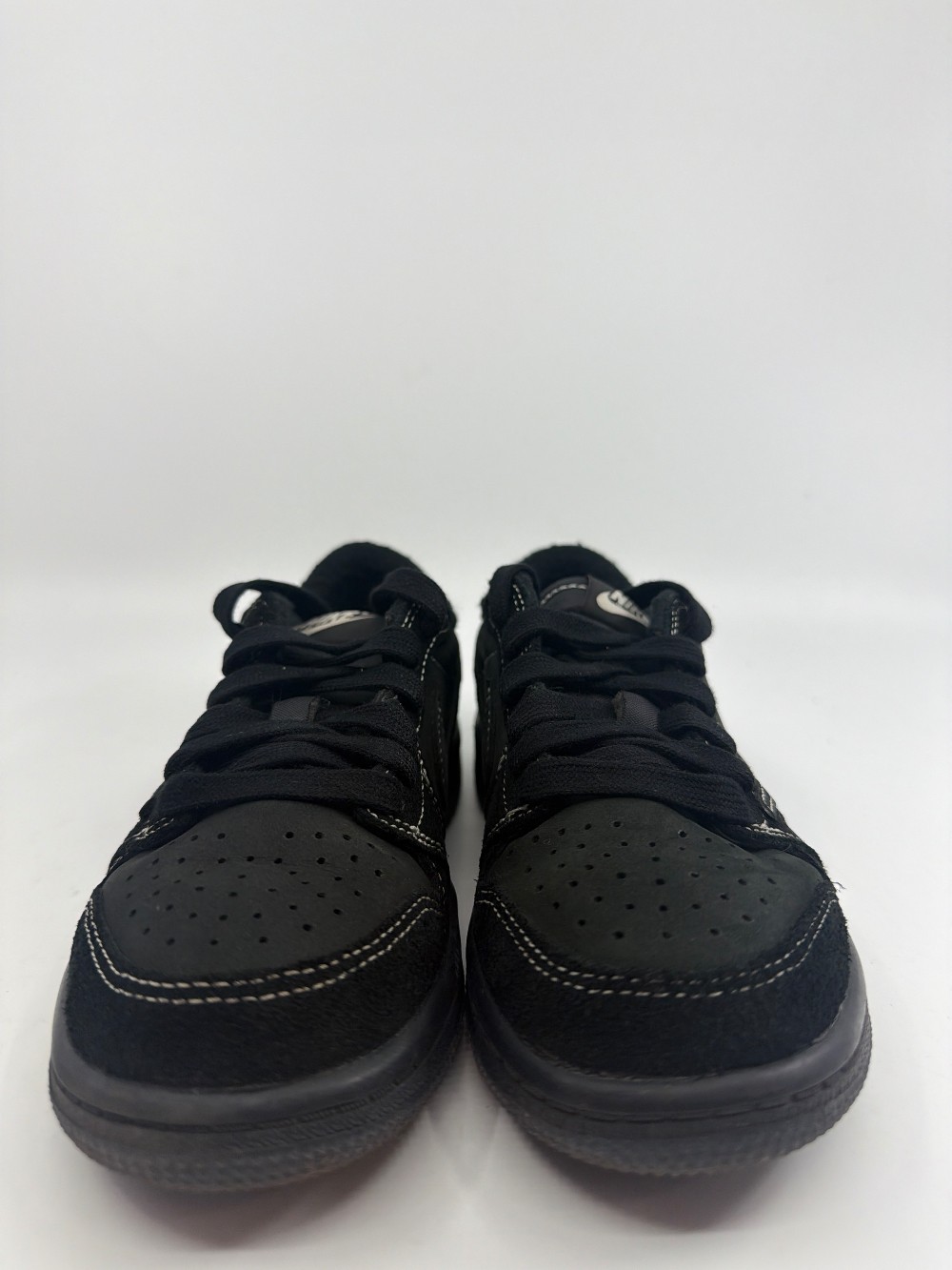 *USED* AJ 1 LOW X TRAVIS SCOTT (PS) - BLACK PHANTOM