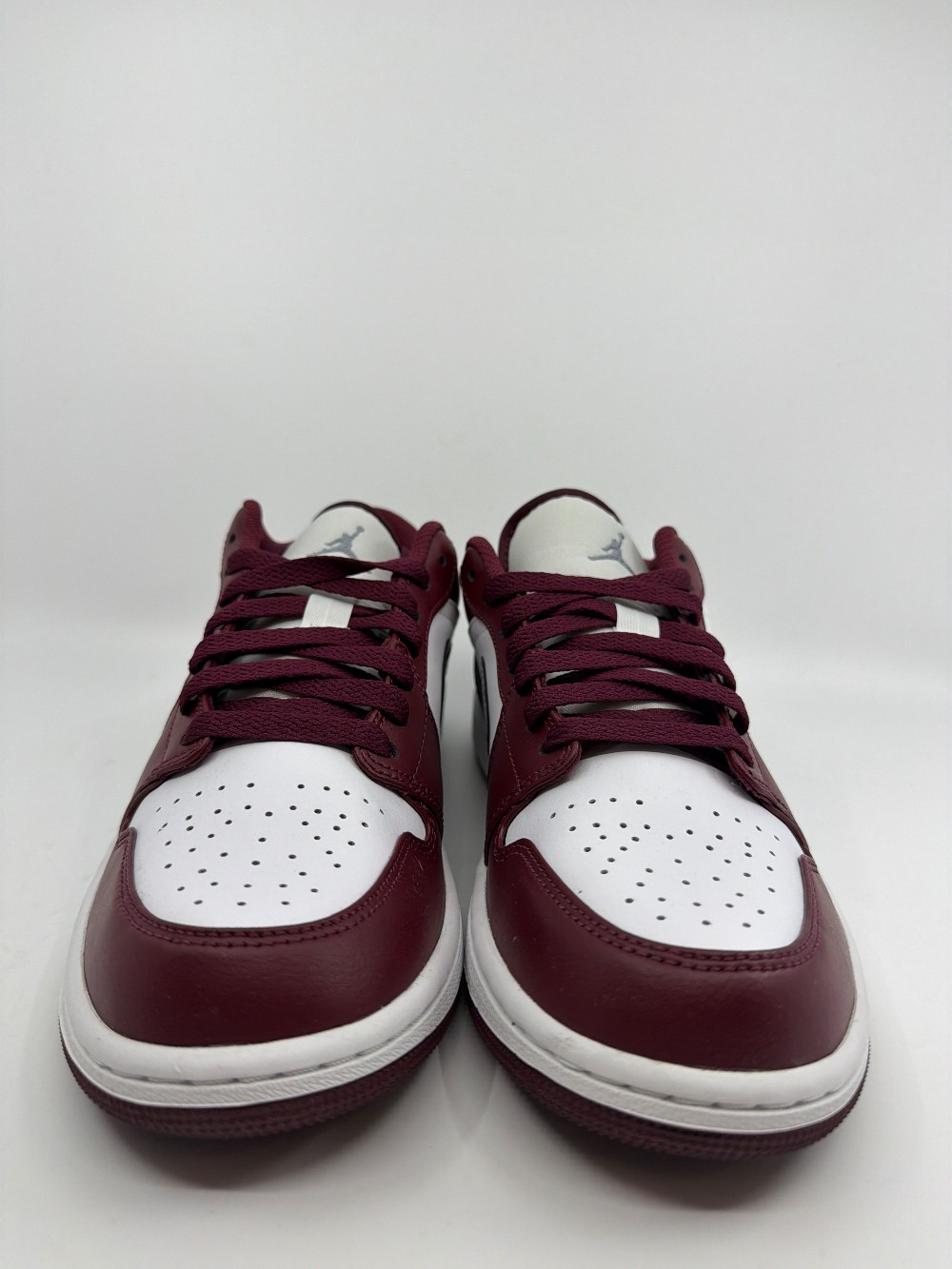 AJ 1 LOW - WHITE BORDEAUX