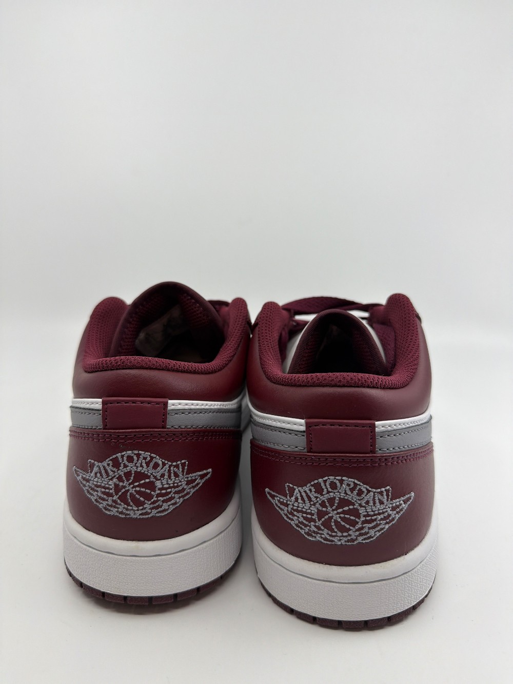 AJ 1 LOW - WHITE BORDEAUX