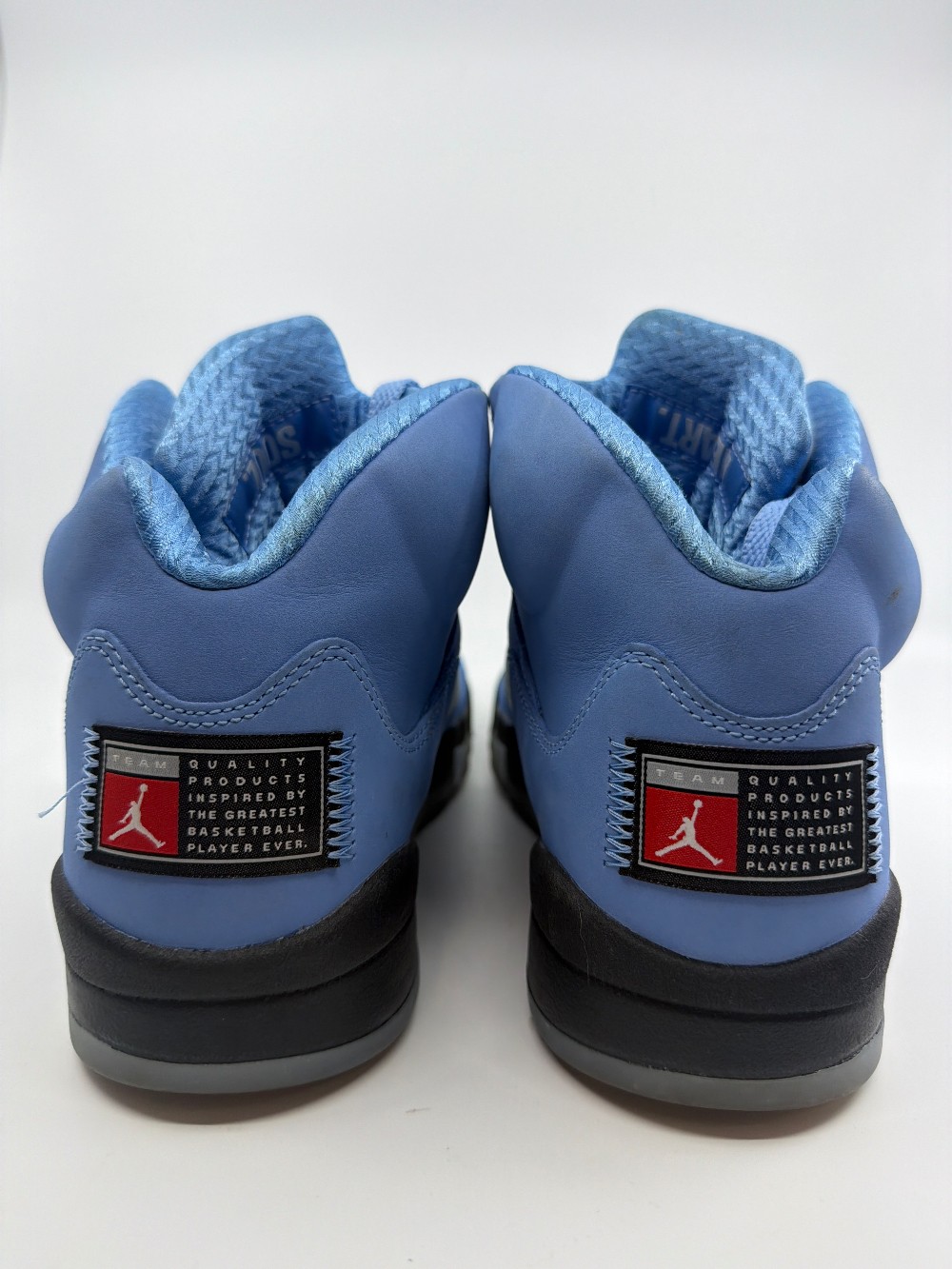 *USED* AJ 5 - UNC UNIVERSITY BLUE
