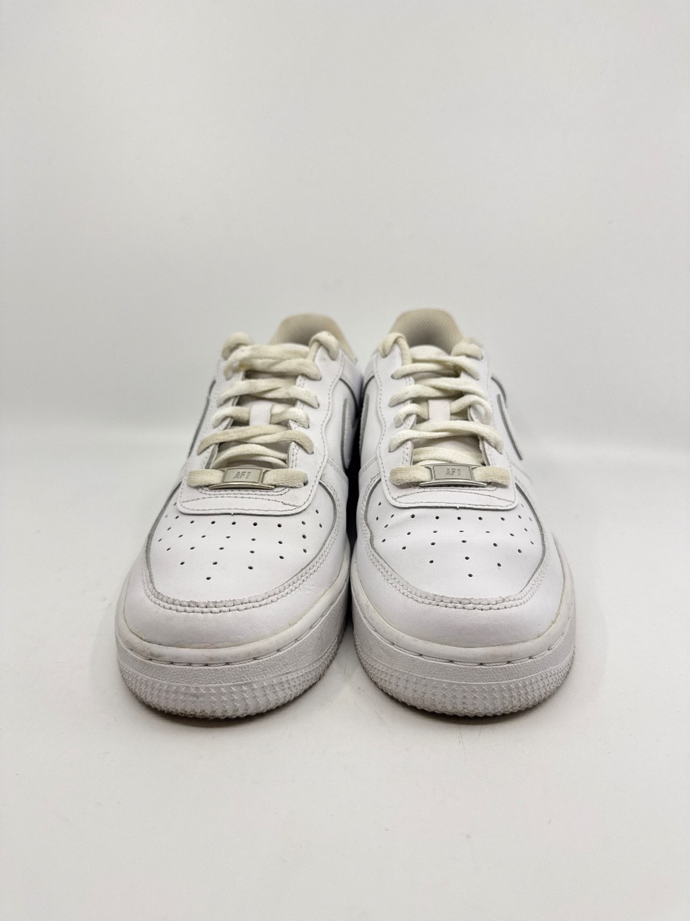 *USED* NIKE AIR FORCE 1 LOW (GS) - WHITE