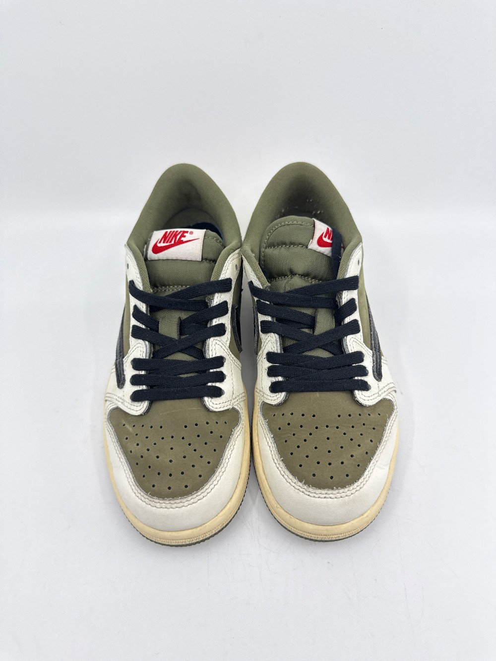 *USED* AJ 1 LOW X TRAVIS SCOTT (PS) - MEDIUM OLIVE