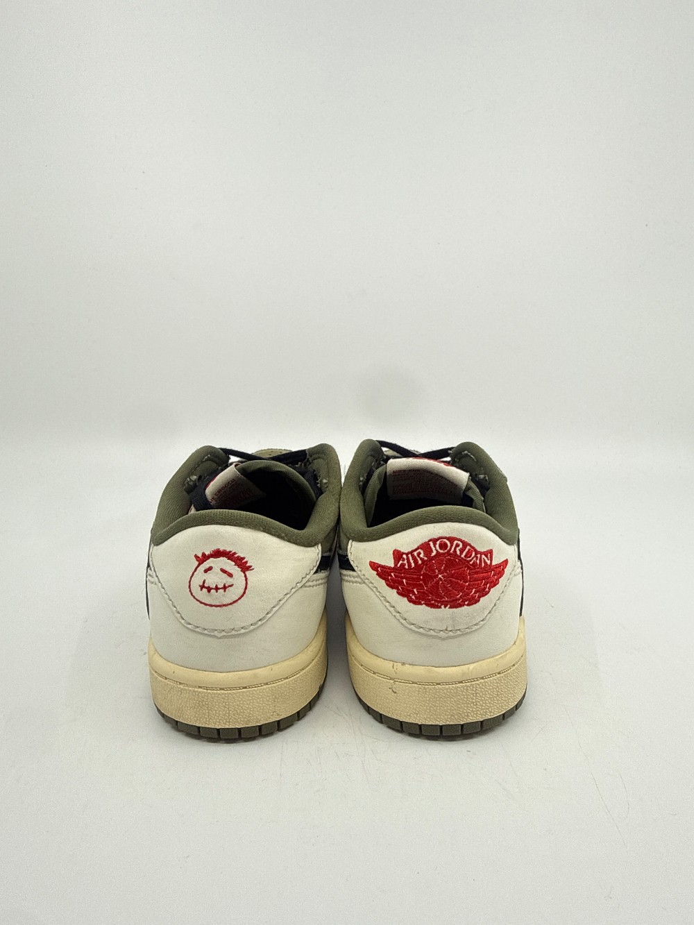 *USED* AJ 1 LOW X TRAVIS SCOTT (PS) - MEDIUM OLIVE