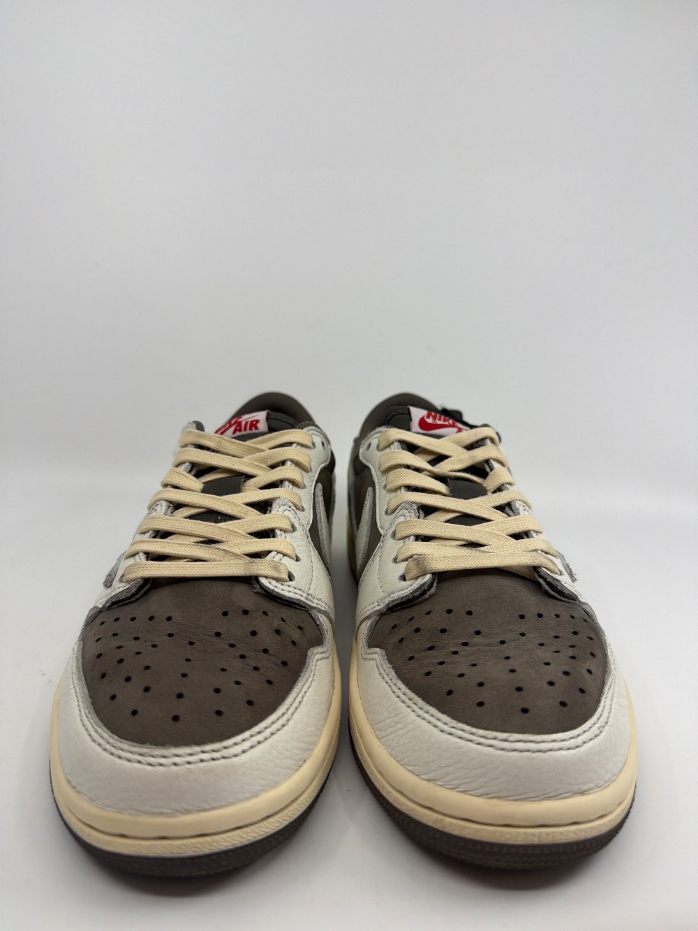 *USED* AJ 1 LOW X TRAVIS SCOTT - REVERSE MOCHA