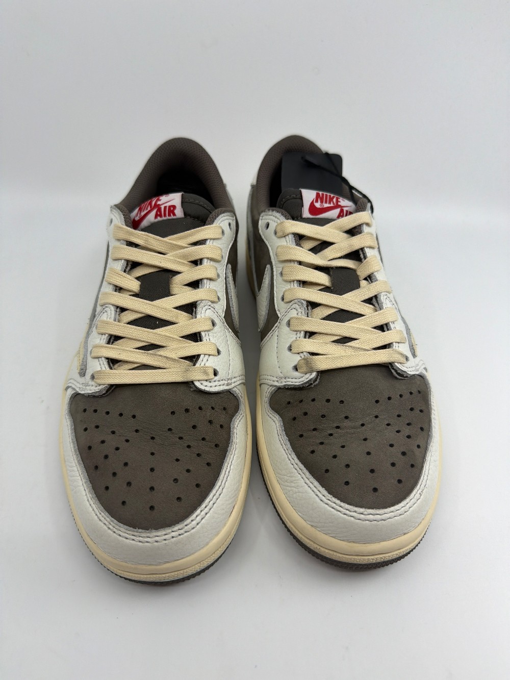 *USED* AJ 1 LOW X TRAVIS SCOTT - REVERSE MOCHA