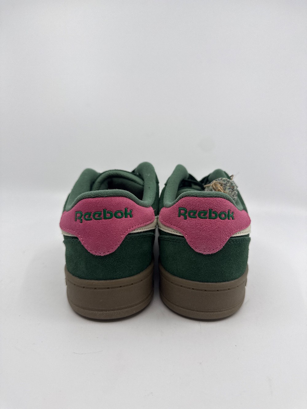 REEBOK CLUB C GROUNDS - GREEN NATURAL PINK