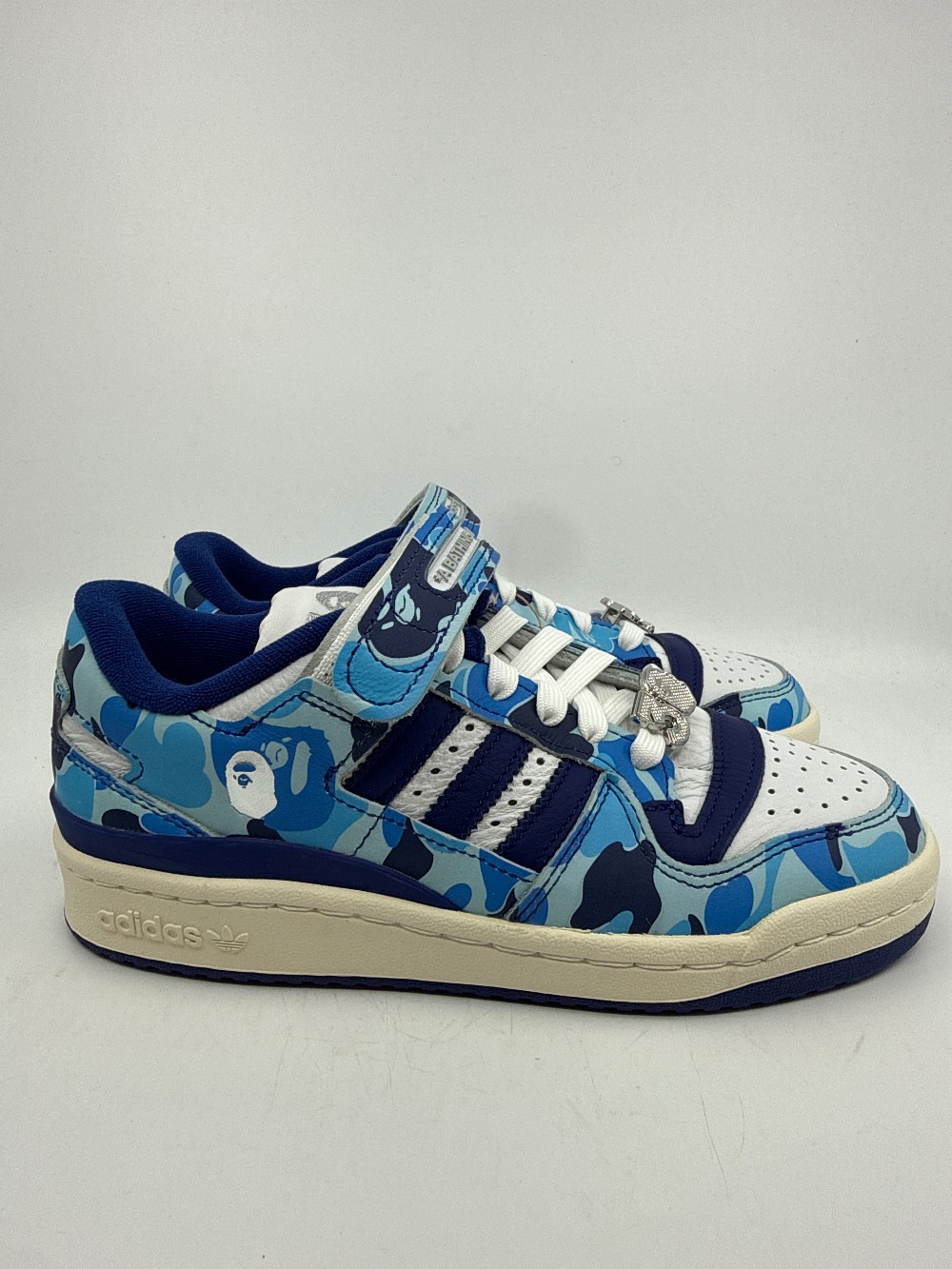 ADIDAS X BAPE FORUM 84 LOW - BLUE CAMO