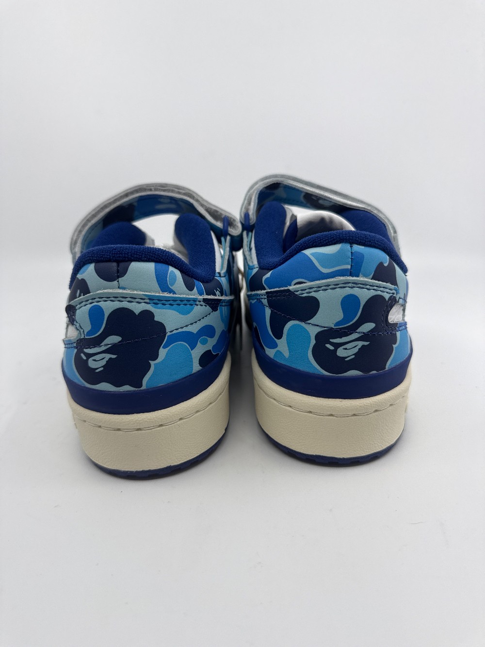 ADIDAS X BAPE FORUM 84 LOW - BLUE CAMO