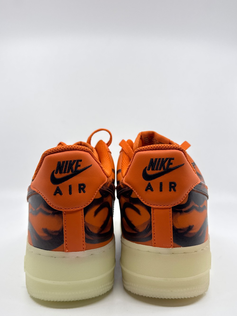 *NO BOX* NIKE AIR FORCE 1 LOW - ORANGE SKELETON HALLOWEEN (2020)
