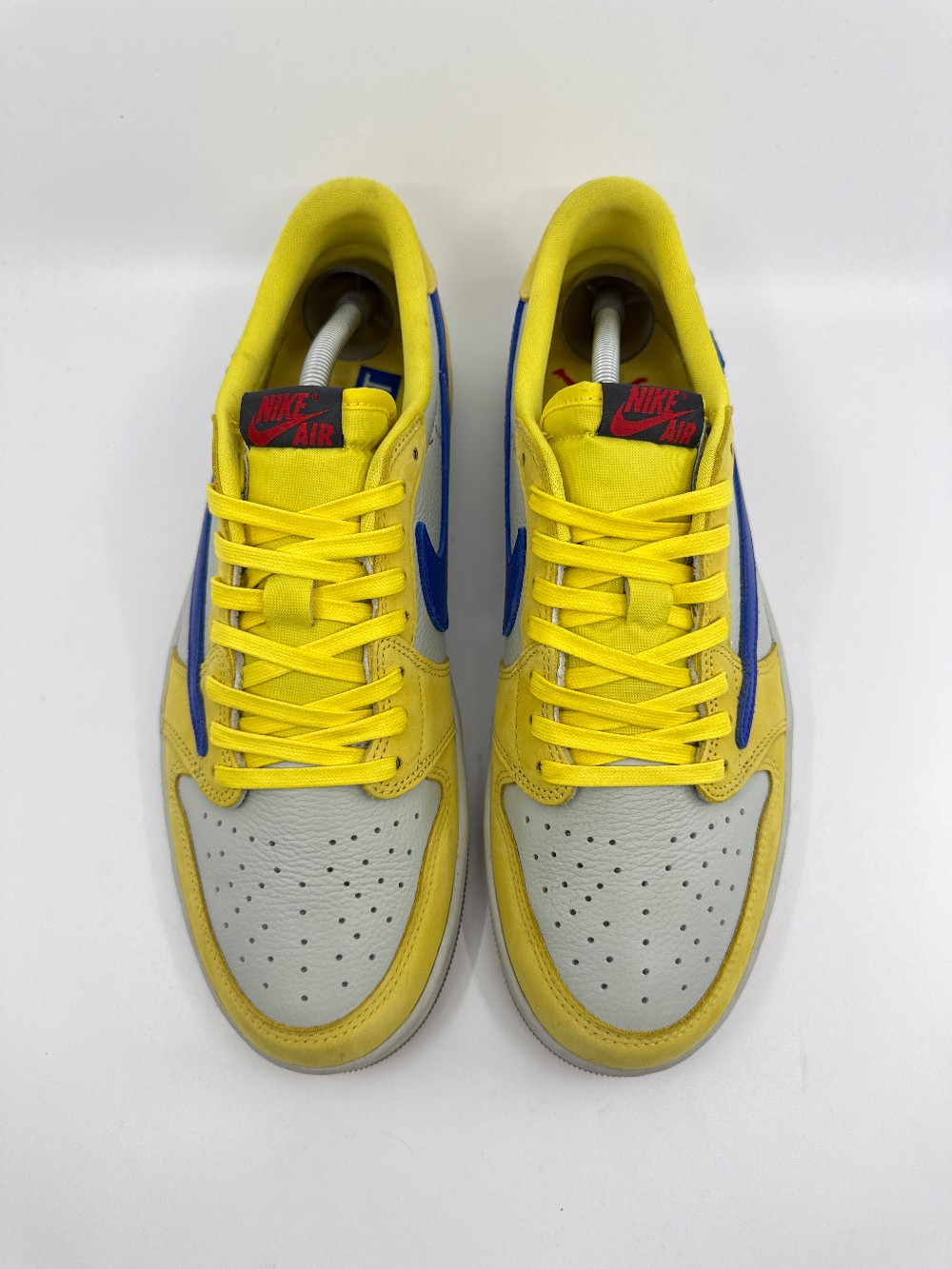 *USED* AJ 1 LOW X TRAVIS SCOTT (W) - CANARY