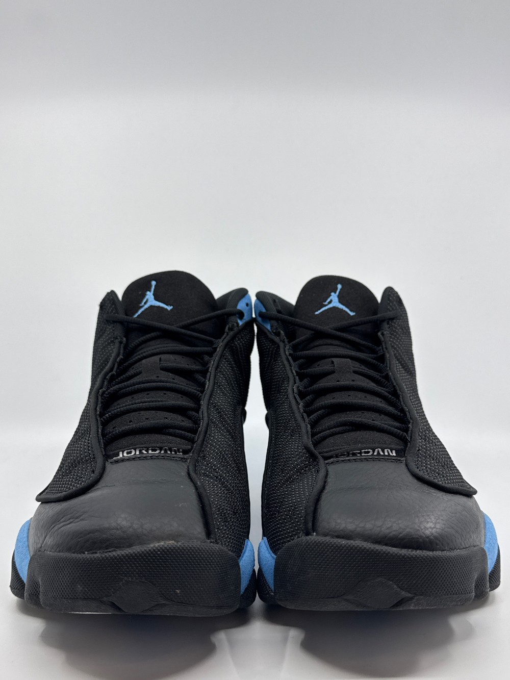 *USED* AJ 13 - BLACK UNIVERSITY BLUE