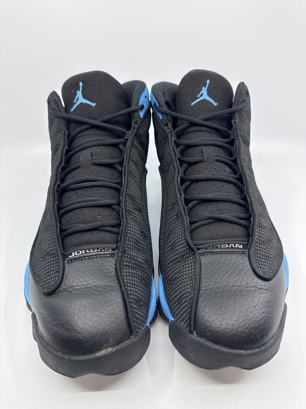 *USED* AJ 13 - BLACK UNIVERSITY BLUE