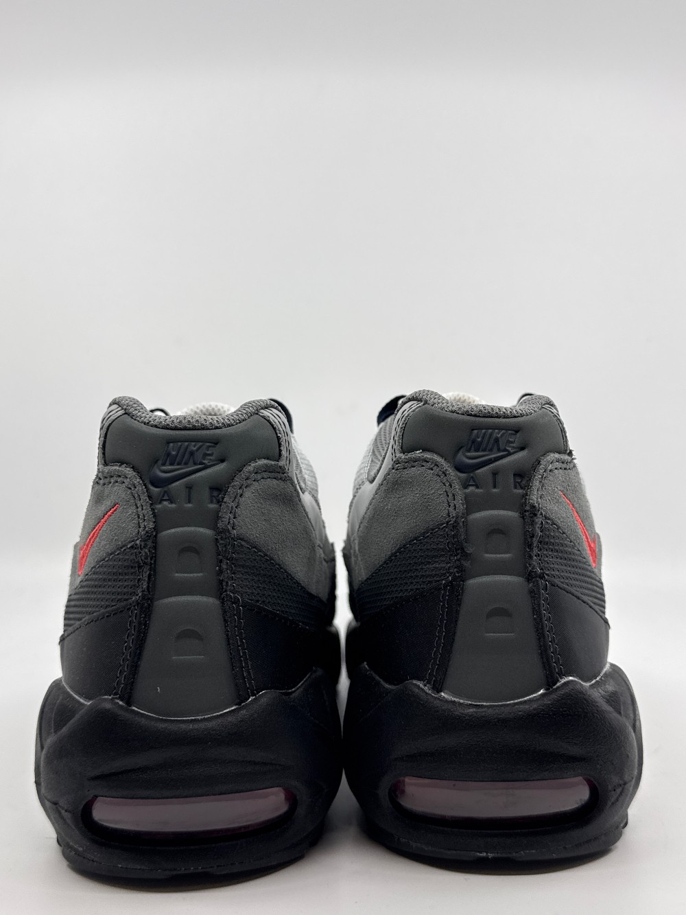 NIKE AIR MAX 95 - TRACK RED SMOKE GREY