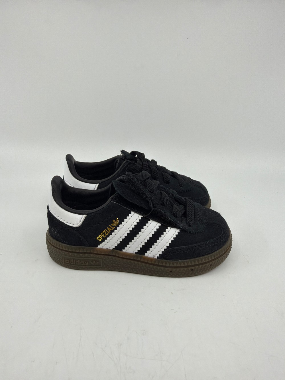 *NO BOX/NO INSOLES* ADIDAS HANDBALL SPEZIAL ELASTIC (TD) - CORE BLACK CLOUD WHITE