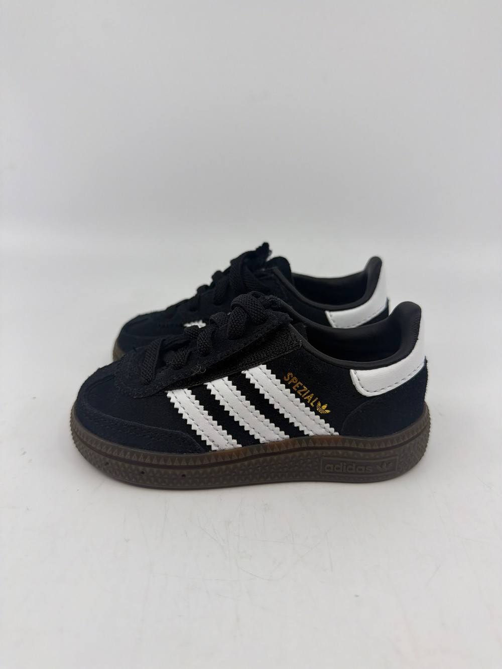 *NO BOX/NO INSOLES* ADIDAS HANDBALL SPEZIAL ELASTIC (TD) - CORE BLACK CLOUD WHITE