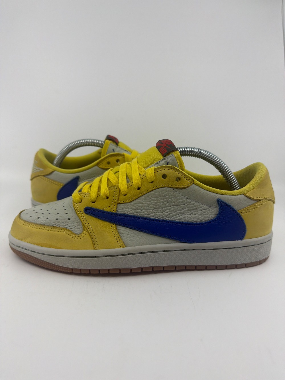 *USED* AJ 1 LOW X TRAVIS SCOTT (W) - CANARY